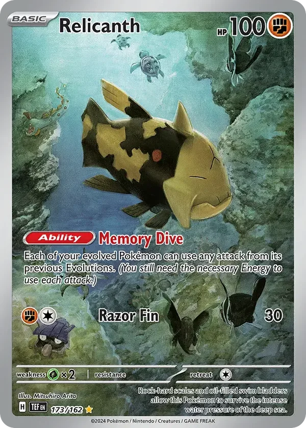 Relicanth 173/162 Temporal Forces