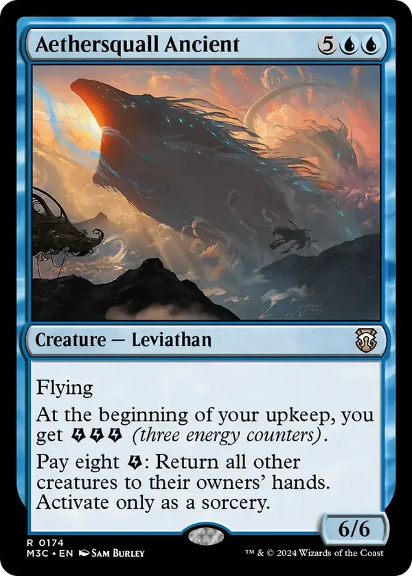 Aethersquall Ancient 0174 Modern Horizons 3 Commander
