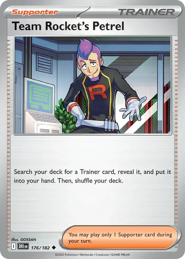 Team Rocket’s Petrel 176/182 Destined Rivals