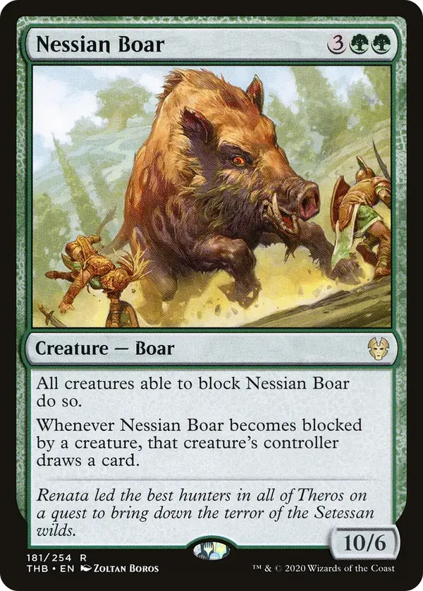 Nessian Boar 181/254 Theros Beyond Death