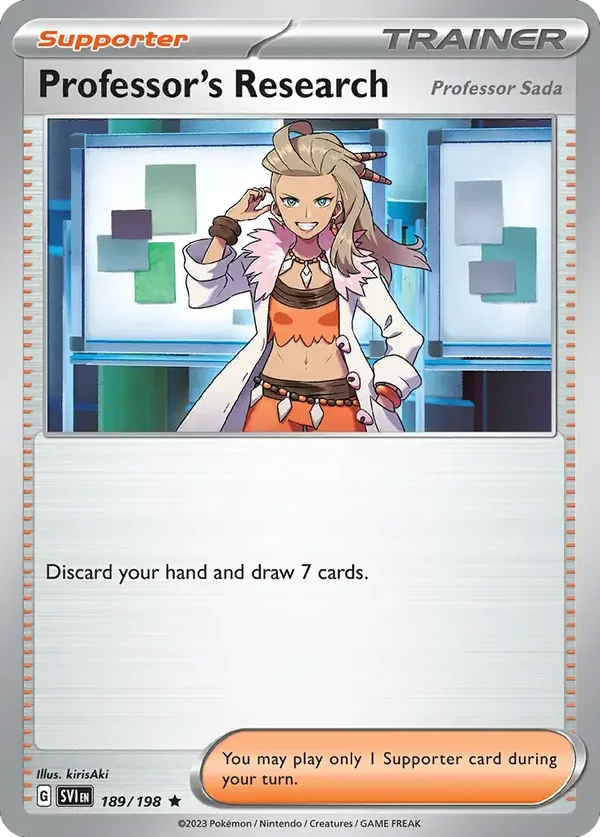 Professor's Research 189/198 Scarlet and Violet