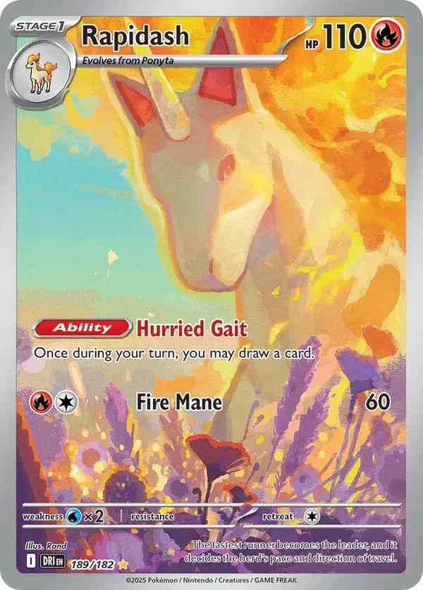 Rapidash 189/182 Destined Rivals