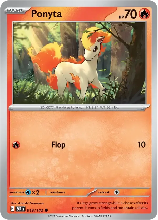 Ponyta  019/142 Stellar Crown