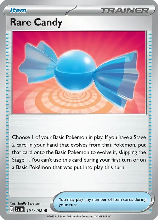Rare Candy 191/198 Scarlet and Violet