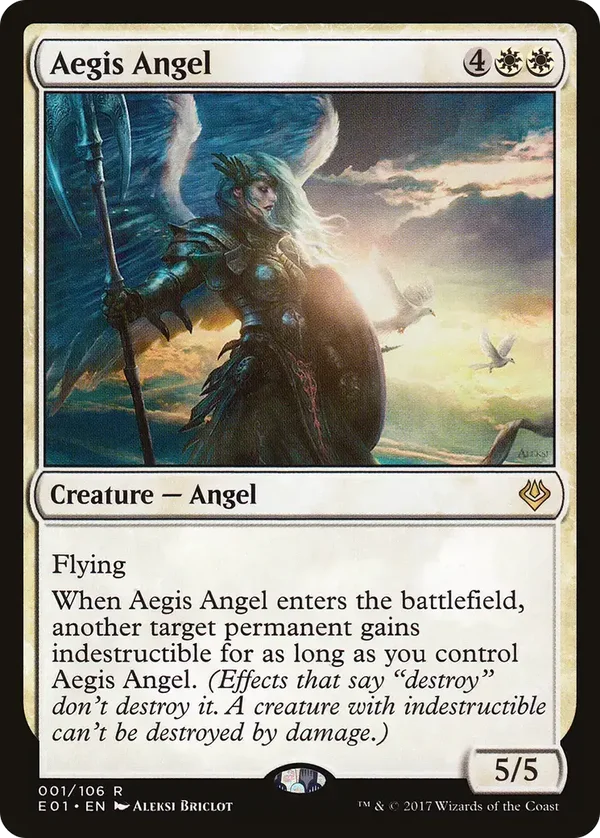 Aegis Angel 001/016 Archenemy: Nicol Bolas
