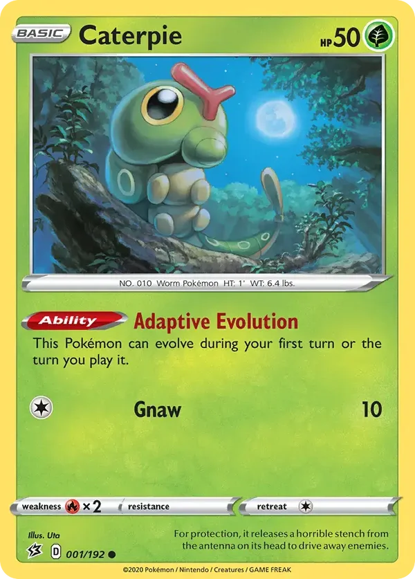 Caterpie 001/192 Rebel Clash