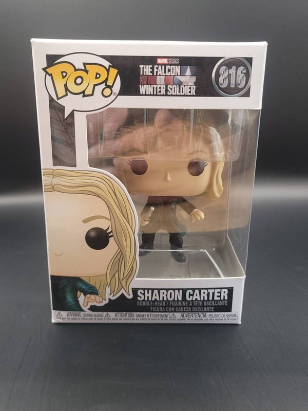 Sharon Carter 816 the Falcon and the Winter Soldier Bobble Head Funko POP