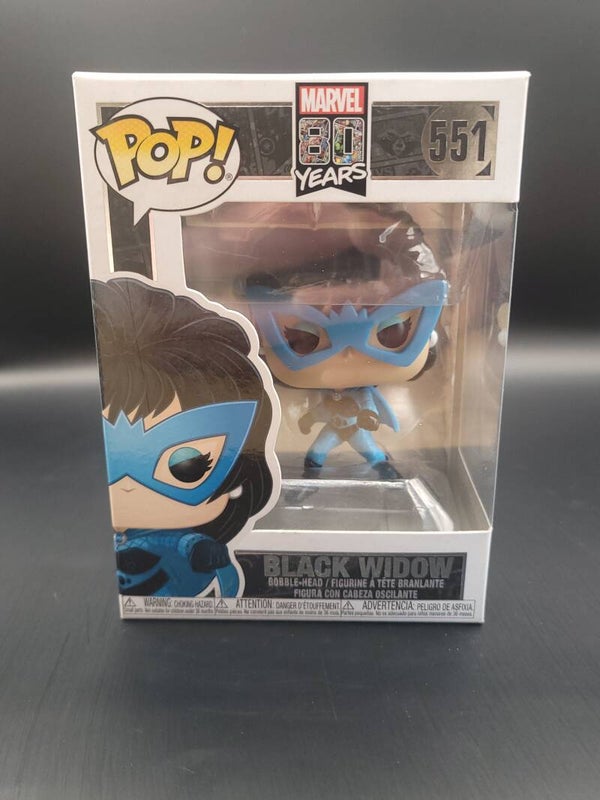 Black Widow 551 Marvel 80 Years Bobble Head Funko POP