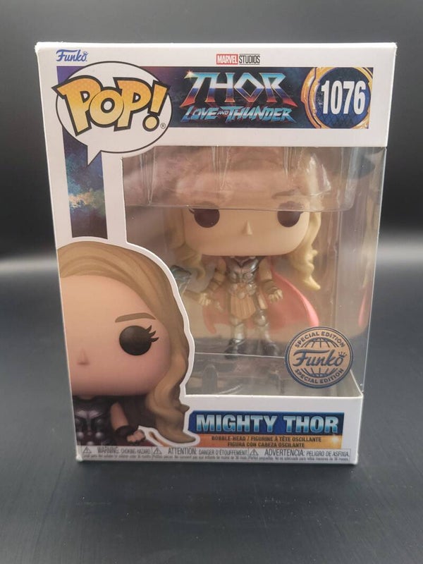 Mighty Thor 1076 Thor Love and Thunder Bobble Head Fukno POP