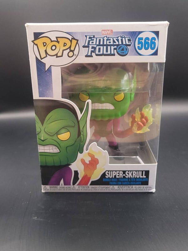 Super Skrull 566 The Fantastic Four BobbleHead Funko POP