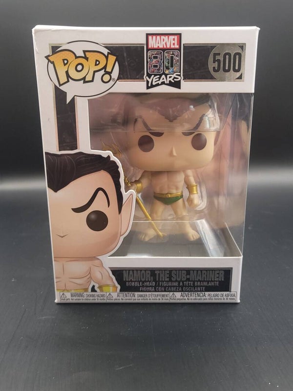 Namor The Sub-Mariner 500 Marvel 80 Years BobbleHead Funko POP