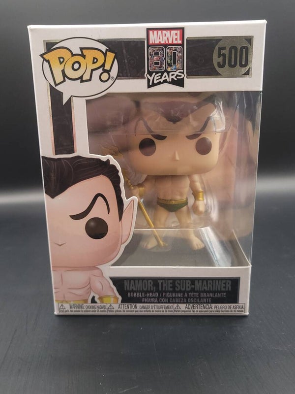 Namor The Sub-Mariner 500 Marvel 80 Years BobbleHead Funko POP