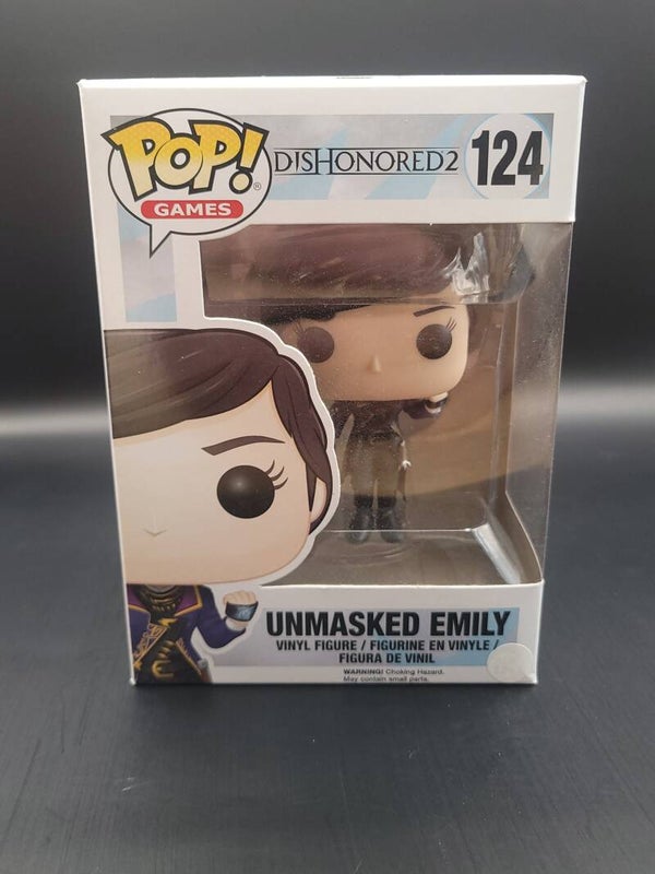Unmasked Emily 124 Dishonored 2 Funko POP