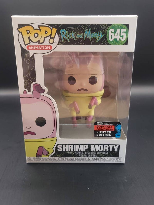 Shrimp Morty 645 Rick and Morty Funko POP