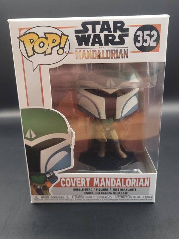 Covert Mandalorian 352 Star Wars the Mandalorian BobbleHead Funko POP