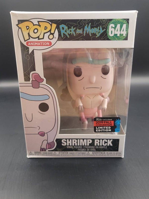 Shrimp Rick 644 Rick and Morty Funko POP