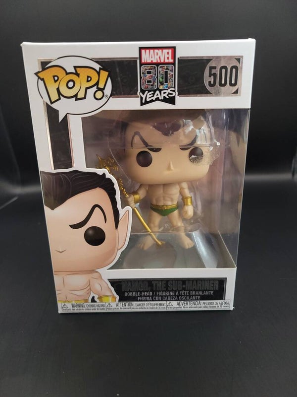 Namor The Sub-Mariner 500 80 Years of Marvel BobbleHead Funko POP