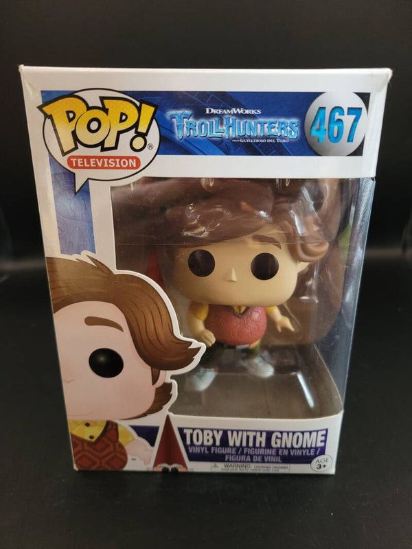 Toby with Gnome 467 Troll Hunters Funko POP