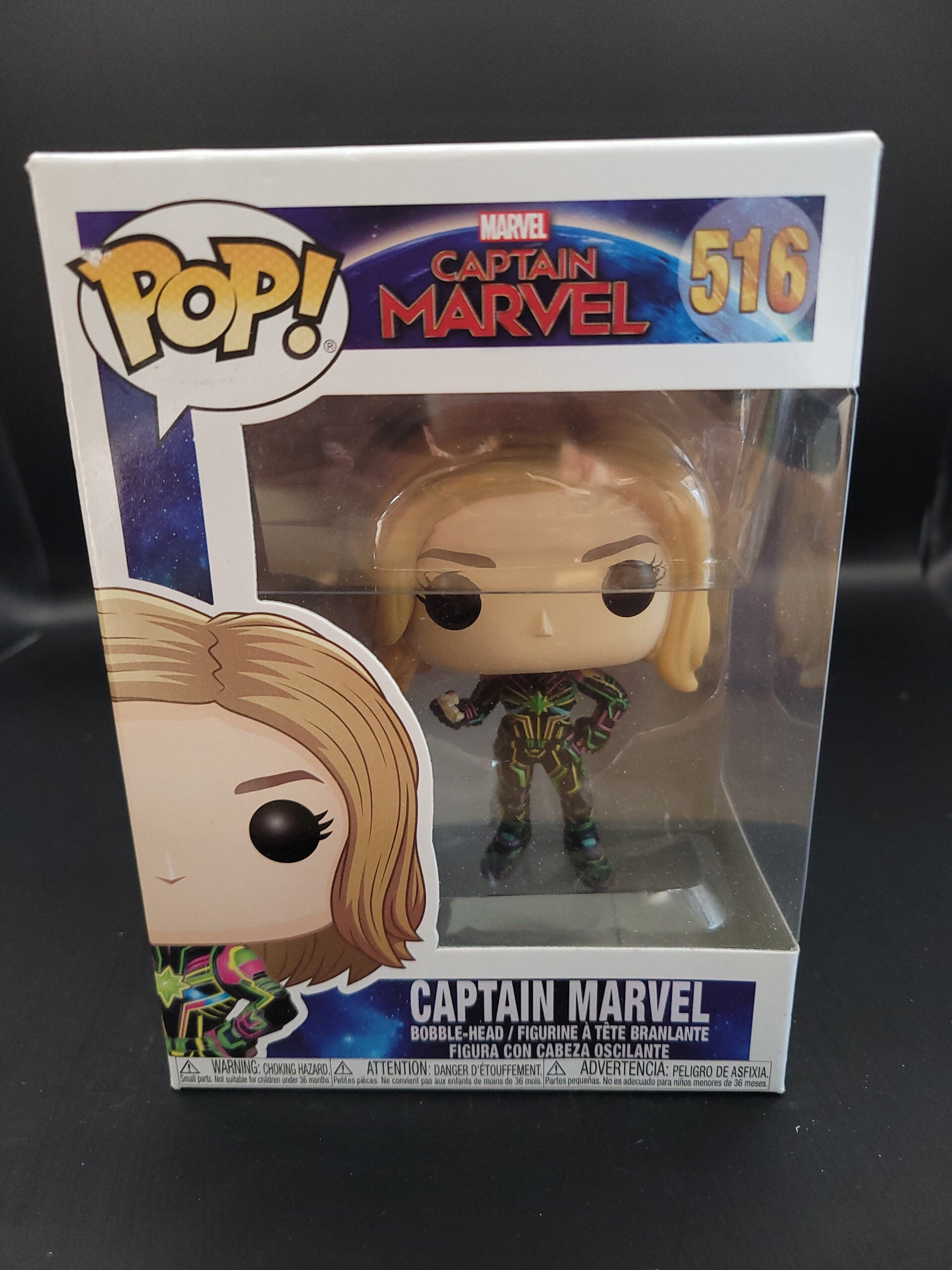 Captain Marvel 516 Marvel BobbleHead Funko POP