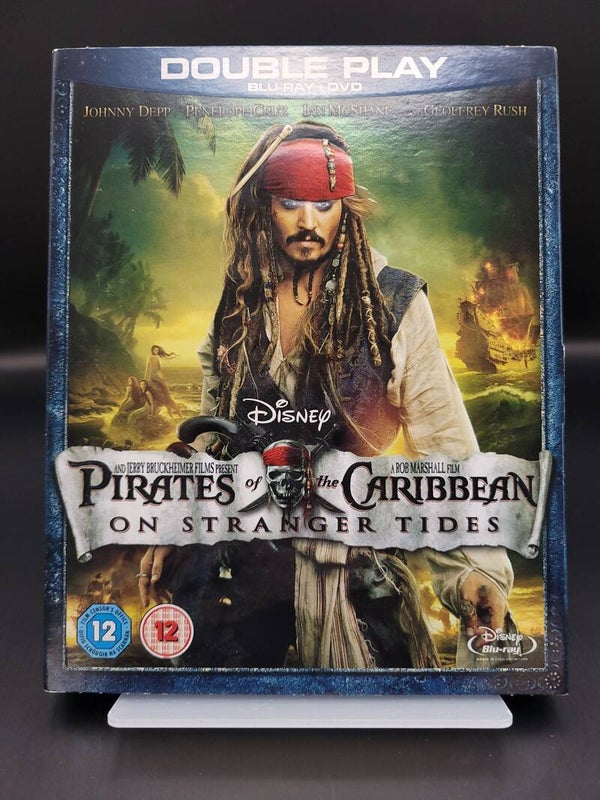 Pirates of the Caribbean on Stranger Tides Blu-Ray + DvD