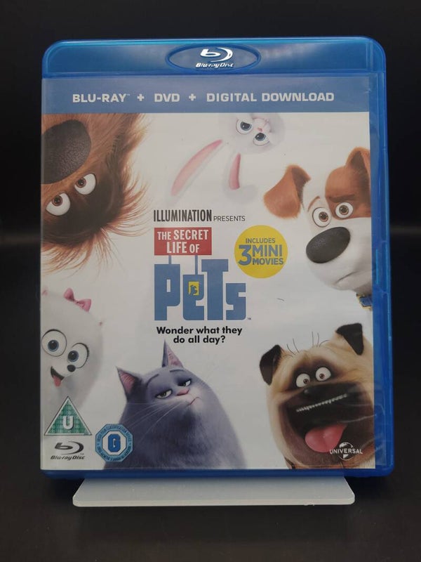 The Secret Life of Pets Blu-Ray + DvD
