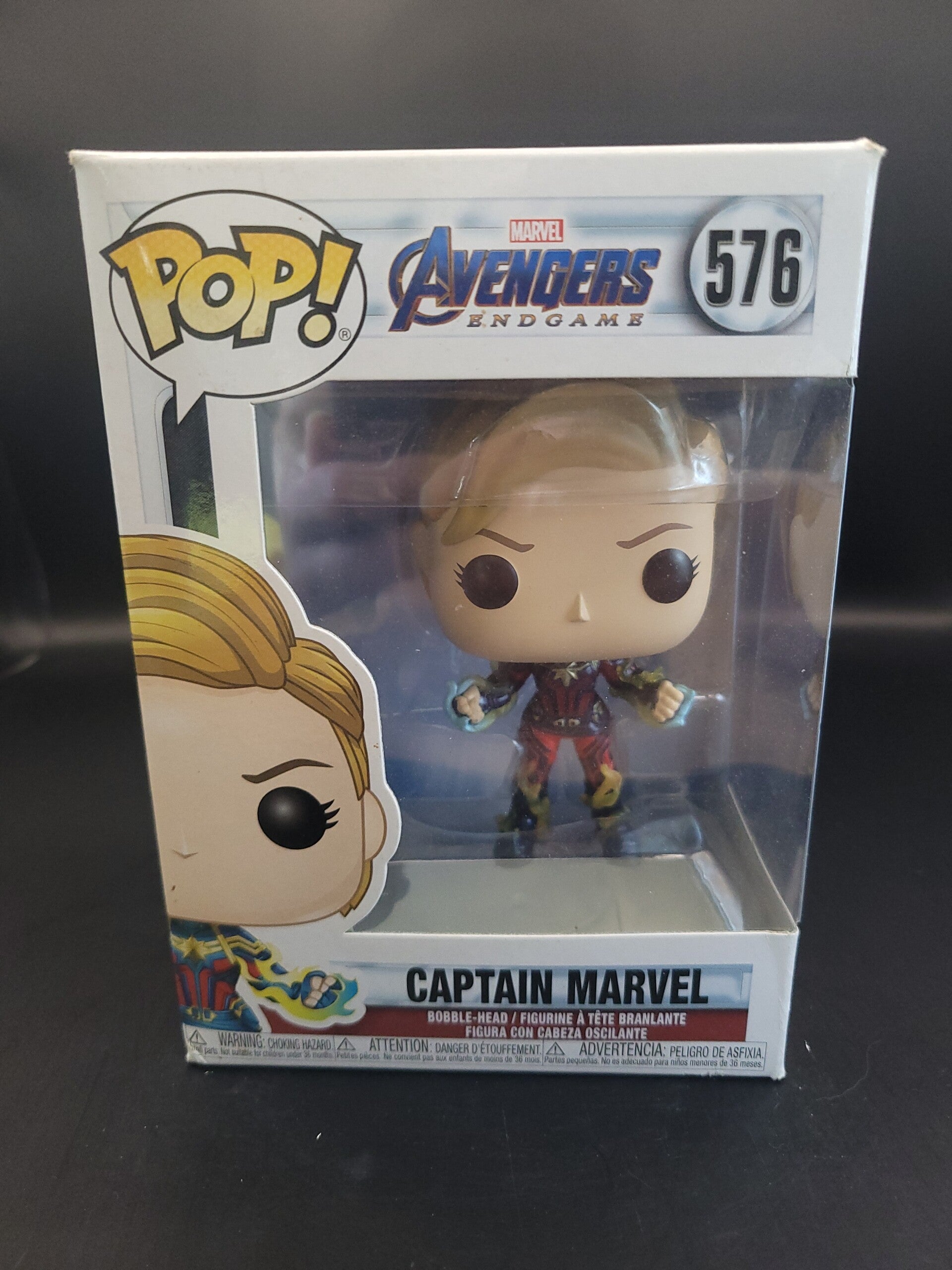Captain Marvel 576 BobbleHead Marvel Avenger EndGame