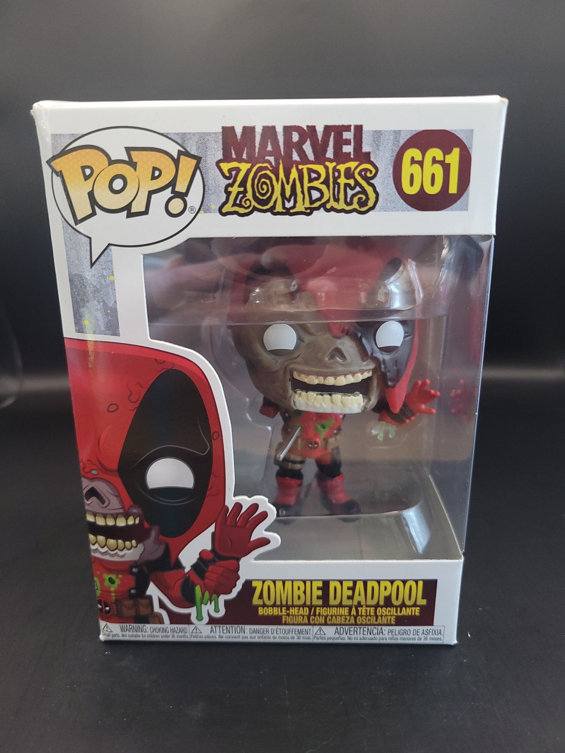 Zombie Deadpool 661 Marvel Zombies BobbleHead