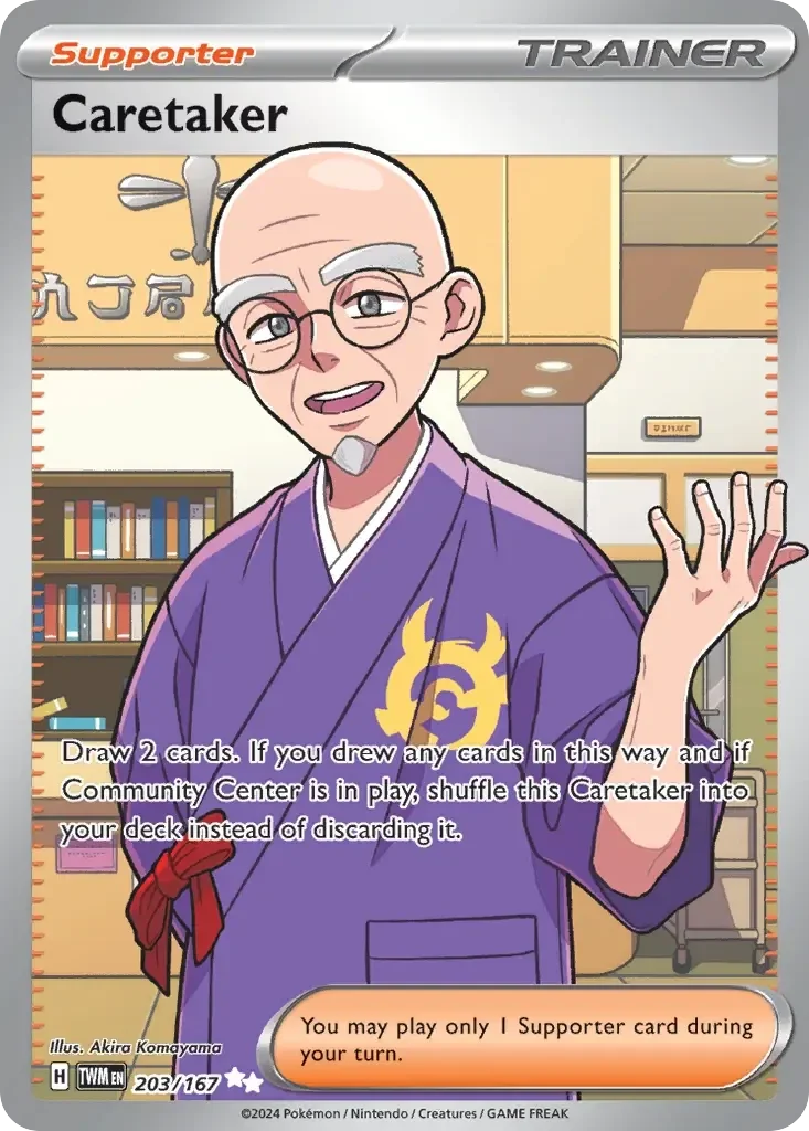 Caretaker 203/167 Full Art Twilight Masquerade