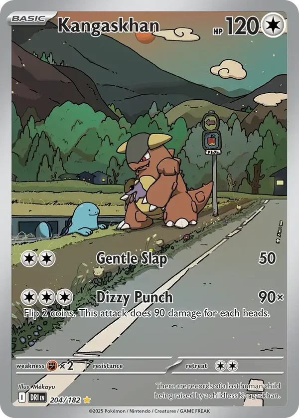 Kangaskhan 204/182 Destined Rivals Illustration Rare
