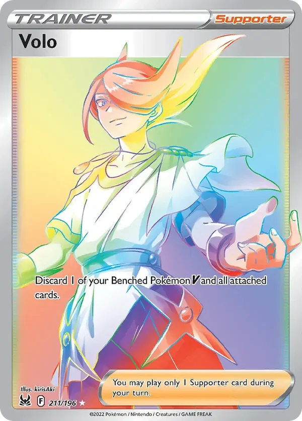 Volo 211/196 Lost Origin Rainbow Rare