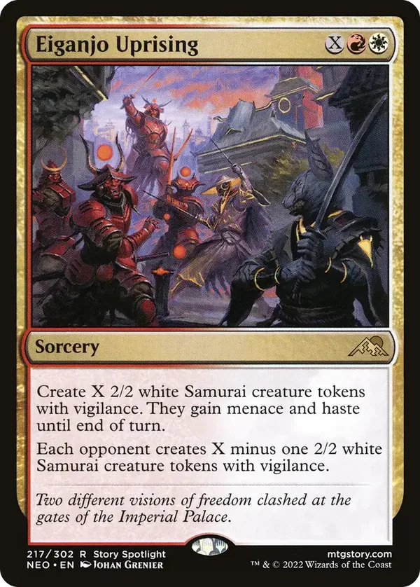 Eiganjo Uprising 217/302 Kamigawa: Neon Dynasty