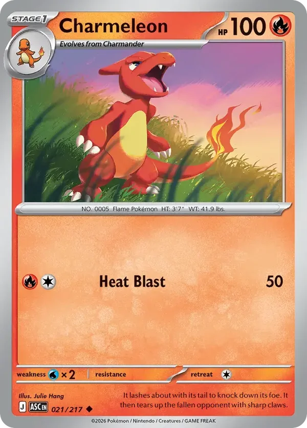 Charmeleon 021/217 Ascended Heroes