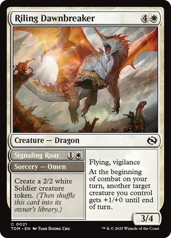 Riling Dawnbreaker 0021 Tarkir: Dragonstorm
