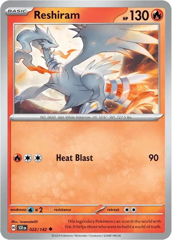 Reshiram 022/142 Stellar Crown