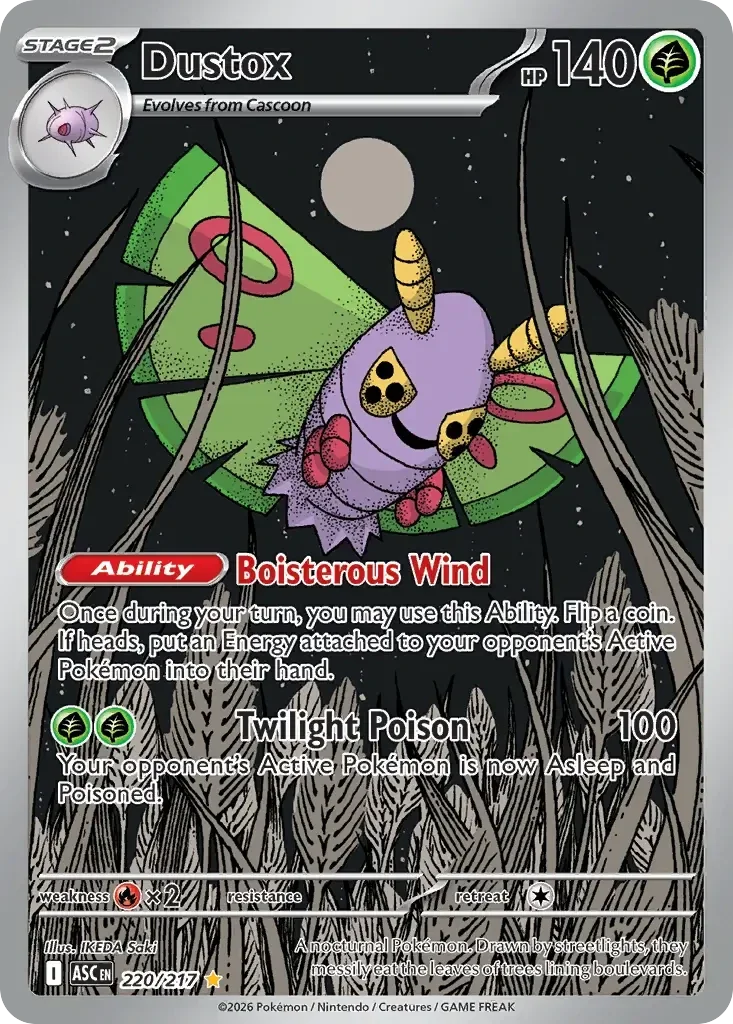 Dustox 220/217 Ascended Heroes