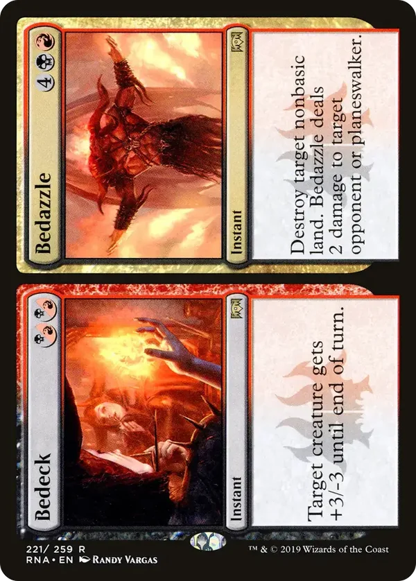 Bedeck//Bedazzle 221/259 Ravnica Allegiance