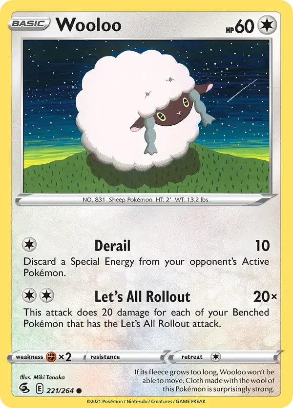 Wooloo 221/264 Fusion Strike