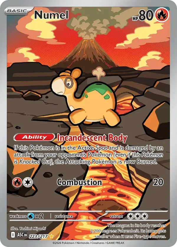 Ascended Heroes Numel 223/217 Illustration Rare