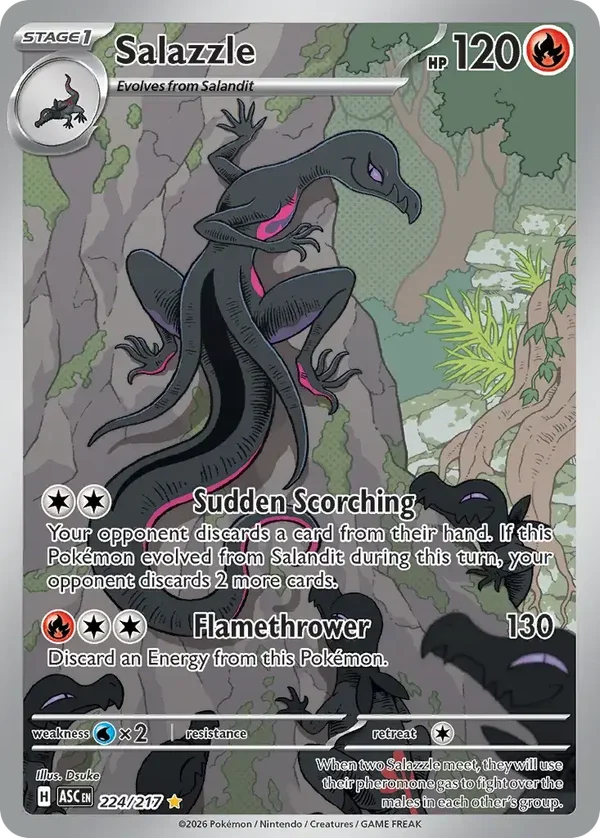 Salazzle 224/217 Ascended Heroes