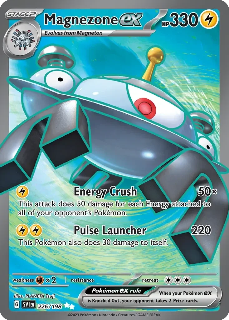 Magnezone EX 226/198 Scarlet and Violet