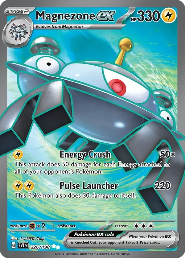 Magnezone EX 226/198 Scarlet and Violet