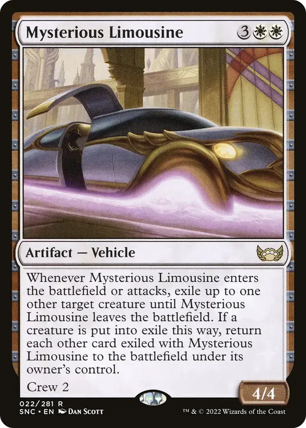 Mysterious Limousine 022/281 Streets of New Capenna