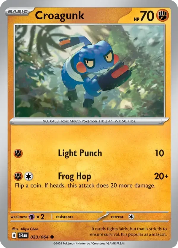 Croagunk 023/064 Shouded Fable