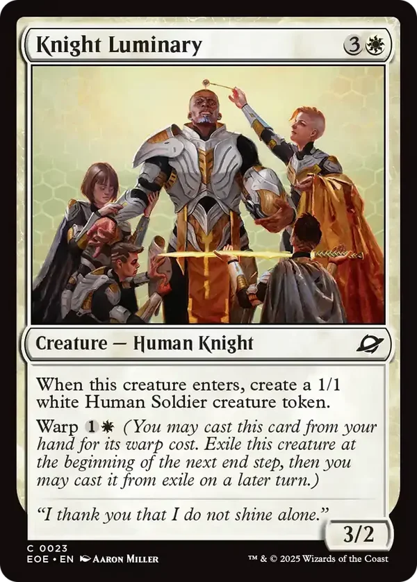 Knight Luminary 0023 Edge of Eternities