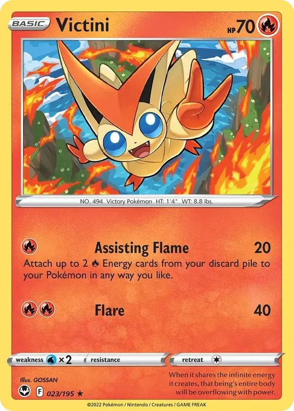 Victini 023/195 Silver Tempest