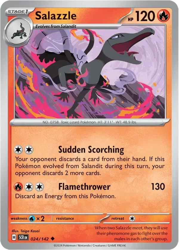 Salazzle 024/142 Stellar Crown