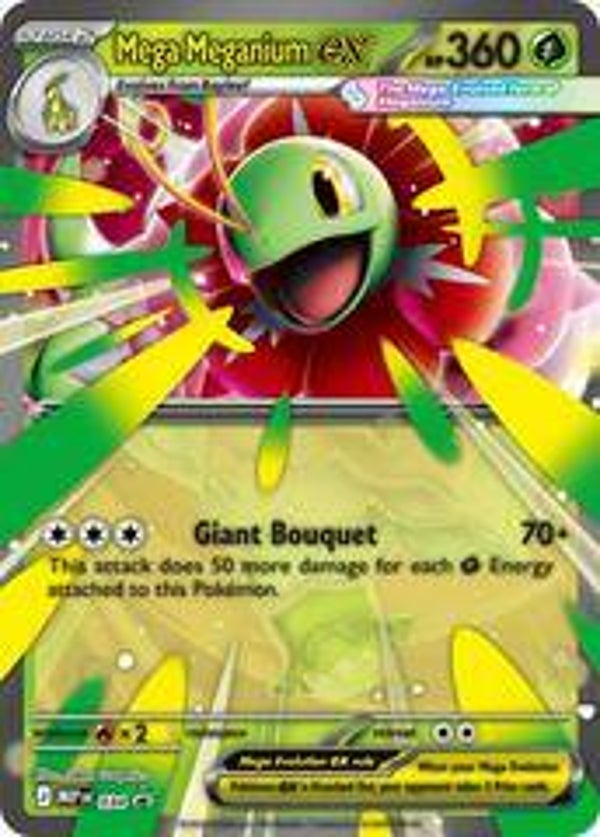 Mega Meganium EX 034 Black Star Promo