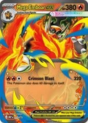 Mega Emboer EX 035 Black Star Promo Mega Evolution