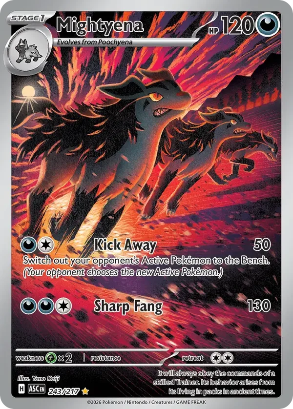 Mightyena 243/217 Ascended Heroes