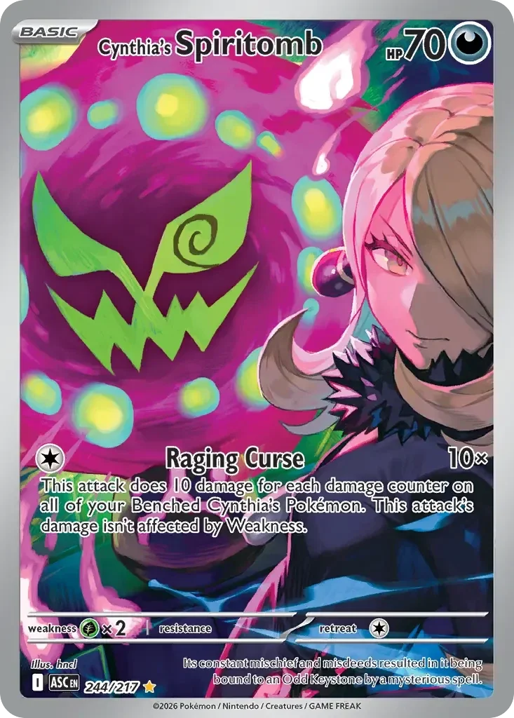 Cynthia’s Spiritomb 244/217 Ascended Heroes